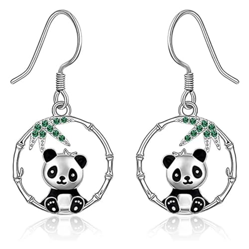 Ohrringe Ohrstecker Damen Schmuck Earrings Panda Drop Ohrringe Sommer Niedlich Schönes Tier Ohrring Für Mädchen Frau von bicup