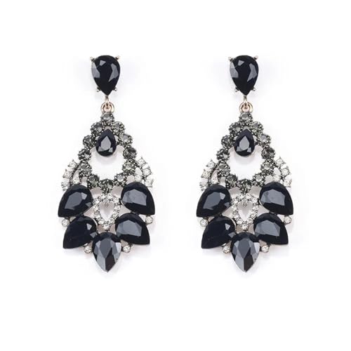 Ohrringe Ohrstecker Damen Schmuck Earrings Wassertropfen Ohrringe Frauen Große Ohrhänger 31N1904 von bicup