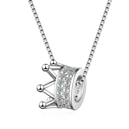 bicup Halskette Ketten Schmuck Herren Frauen Anhänger Necklace Halsketten Für Frauen Hochzeitsfeier Weiss von bicup