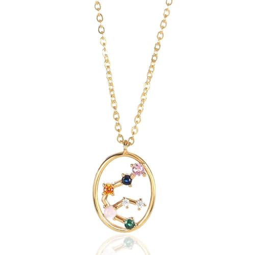 bicup Halskette Ketten Schmuck Herren Frauen Anhänger necklace Bunte Regenbogenlinie Charm Anhänger Halskette für Frauen Hochzeitsfeier Choker Geschenke Wassermann bicup Halskette Ketten Schmuck Herren Frauen Anhänger necklace Bunte Regenbogenlinie Charm Anhänger Halskette für Frauen Hochzeitsfeier Choker Geschenke Wassermann von bicup