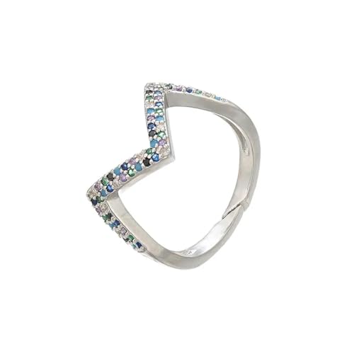 bicup Ring Ringe Damen Bijouterie Herren 20X21Mm Einfache Form Fingerringe Für Frauen Hochzeitstag Silber von bicup