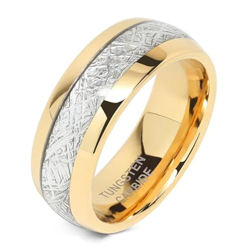 bicup Ring Ringe Damen Bijouterie Herren 8Mm Herrenring Eheringe Für Frauen 11 Gold von bicup