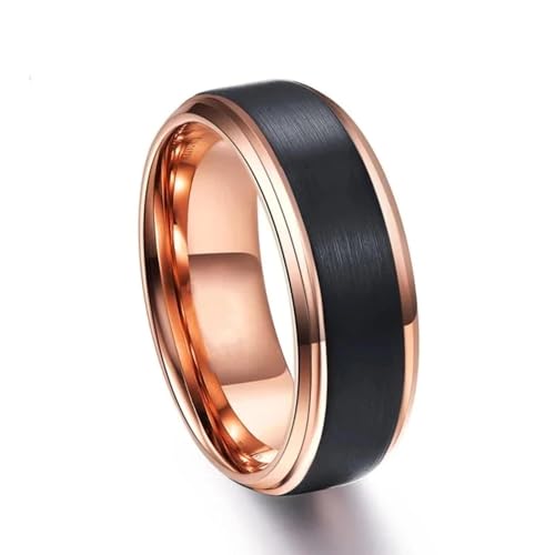 bicup Ring Ringe Damen Bijouterie Herren 8Mm Männer Ringe Einfacher Knöchelring Hochzeit Verlobung Männer Accessoires Männer Ring 9 4 von bicup