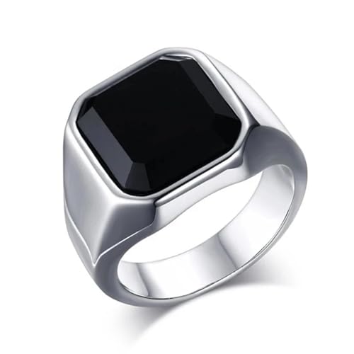 bicup Ring Ringe Damen Bijouterie Herren Einfache Herrenringe Vintage Ringe Für Männer Ringe Party Hochzeit 10 Schwarz von bicup