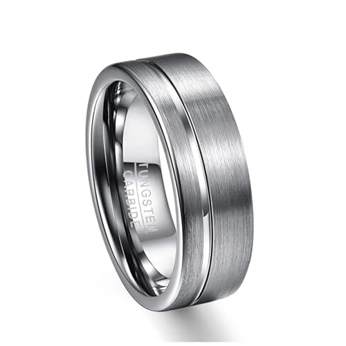 bicup Ring Ringe Damen Bijouterie Herren Frauen Ring Klassische Männer Eheringe Verlobung Einfache Unisex Ringe Jubiläum 10 Silber von bicup