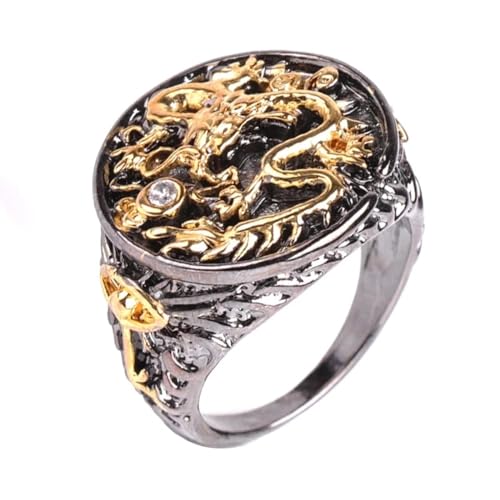 bicup Ring Ringe Damen Bijouterie Herren Männer Ring Punk Rock Ringe Vintage Bands Party Für Männer Accessoires 10 A von bicup