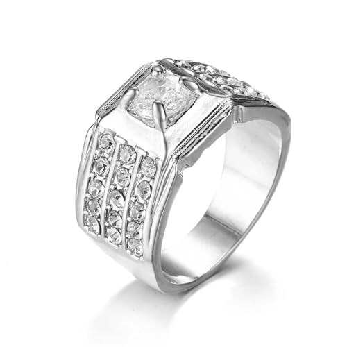 bicup Ring Ringe Damen Bijouterie Herren Männer Ringe Ringe Hochzeit Verlobungsringe Jubiläum 12 Silber von bicup