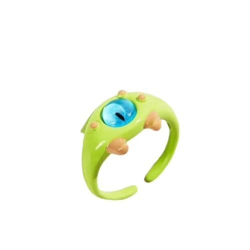 bicup Ring Ringe Damen Bijouterie Herren Öffnungsringe Für Damen Ring Finger Party Yellow-Style08 von bicup