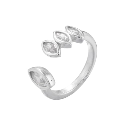 bicup Ring Ringe Damen Bijouterie Herren Öffnungsringe Für Frauen Ringe Mit Unregelmäßiger Form Verstellbare Herrenringe Silveroval von bicup