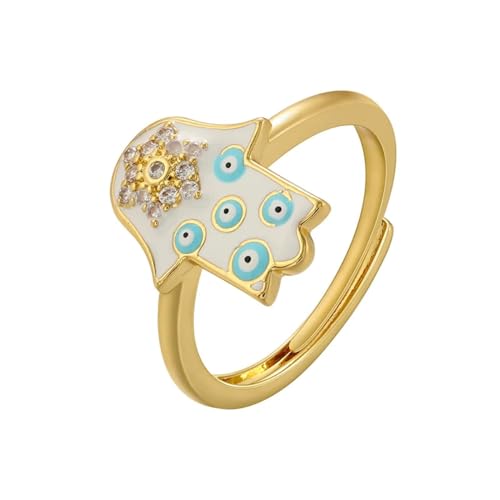 bicup Ring Ringe Damen Bijouterie Herren Ring Für Damen Dropping Opening Ring Beach Weiß von bicup