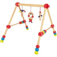 bieco Baby Holz-Gym mit Spielbogen, höhenverstellbar von bieco