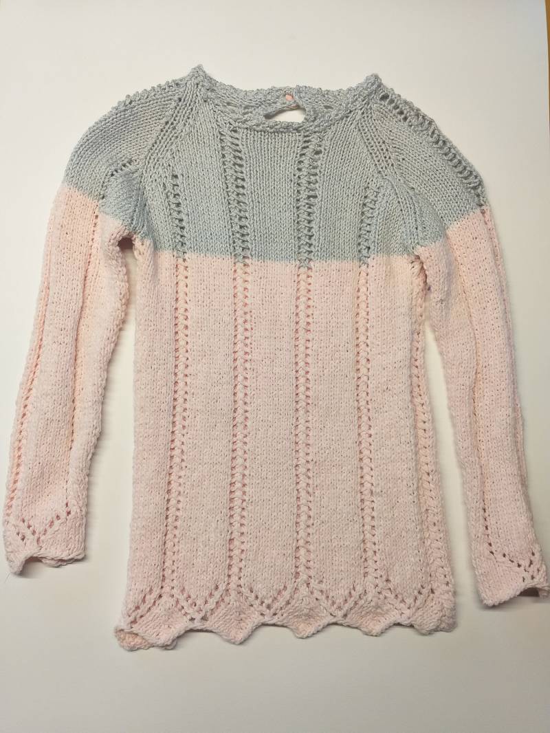 Kinderpullover Mit Überlänge Größe 86 von bieneswollwunderwelt