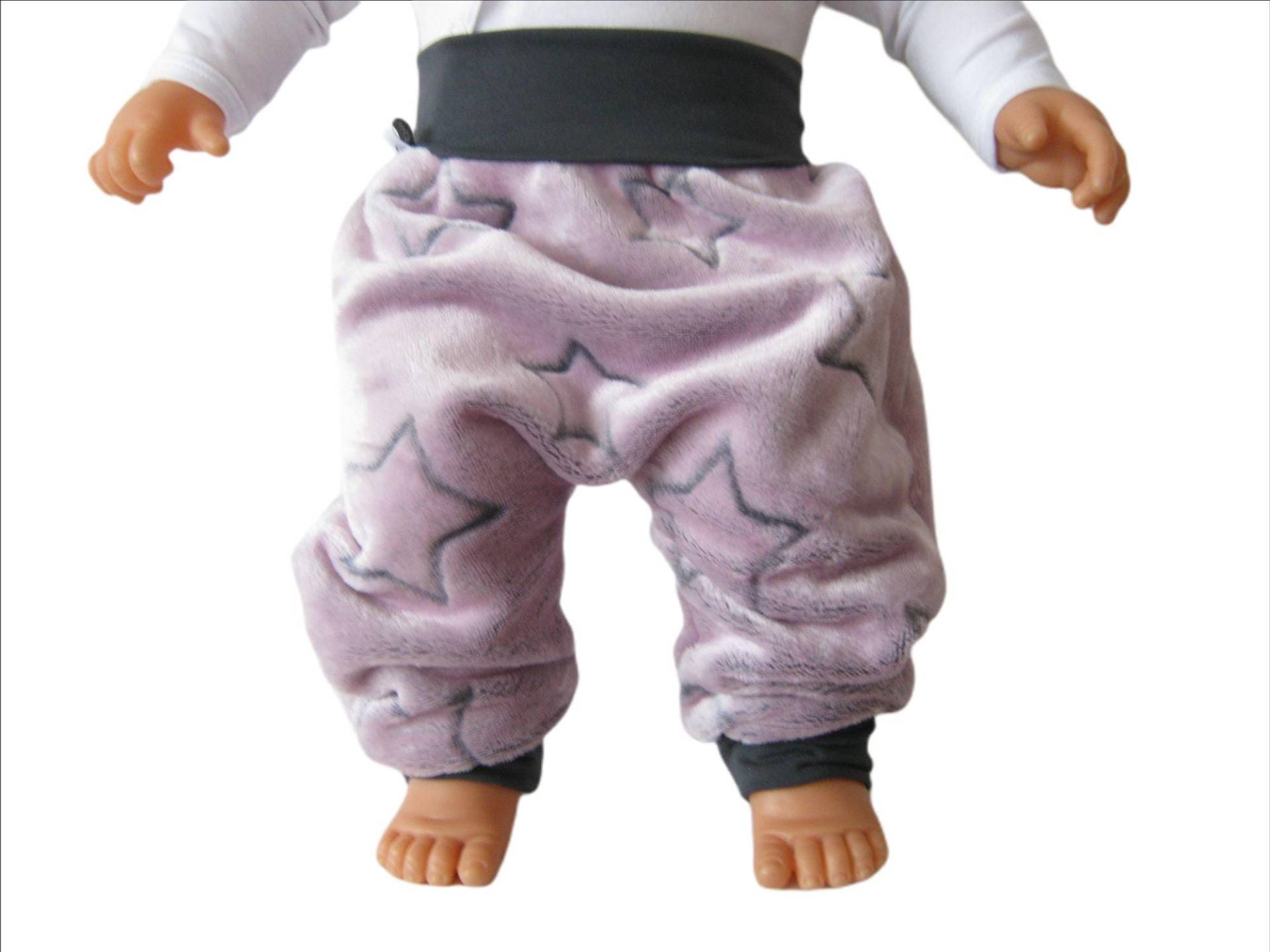Mitwachshose Pumphose Haremshose Wellness Fleece Sterne Ca. Gr. 62 Bis 80 Mitwachshose Pumphose Haremshose Wellness Fleece Sterne Ca. Gr. 62 Bis 80 von bighead5005