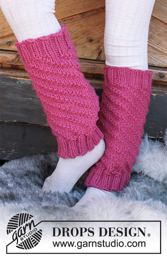 Flip Flop Socken, Gestrickte Beinwärmer Für Kinder, Kinderstrickschwärmer Mit Spiralmuster. Größen 3-12 Jahre von bimiworks