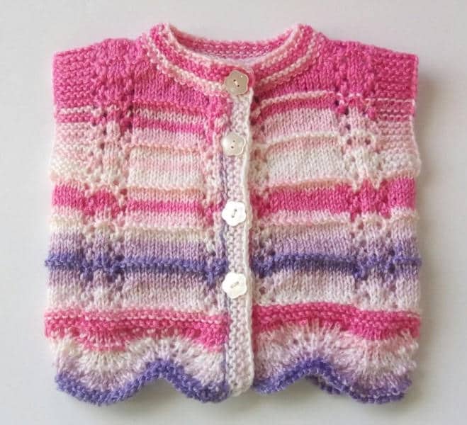 Gestrickte Baby Junge Mädchen Kleinkind Merino Weste Tank Top Sleevles Pullover Garn von bimiworks