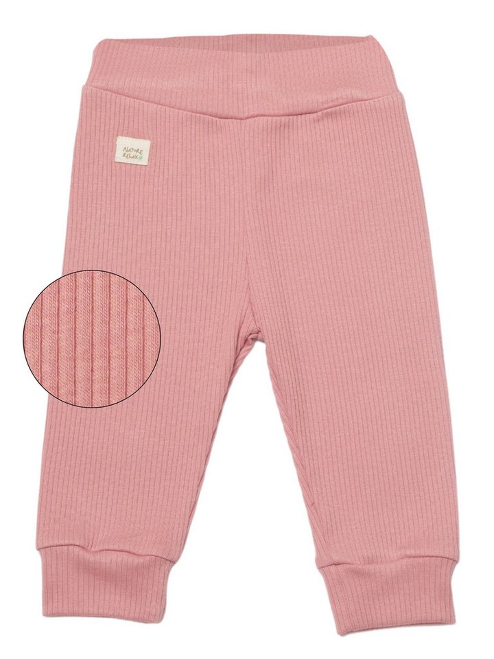 biorganic Funktionshose Baby Nature Relax Modal für Jungen und Mädchen Unisex Hose (1-tlg) gerippte Textilstruktur (Ripp), Modal und Bio-Baumwolle, Größe 68 - 86 von biorganic