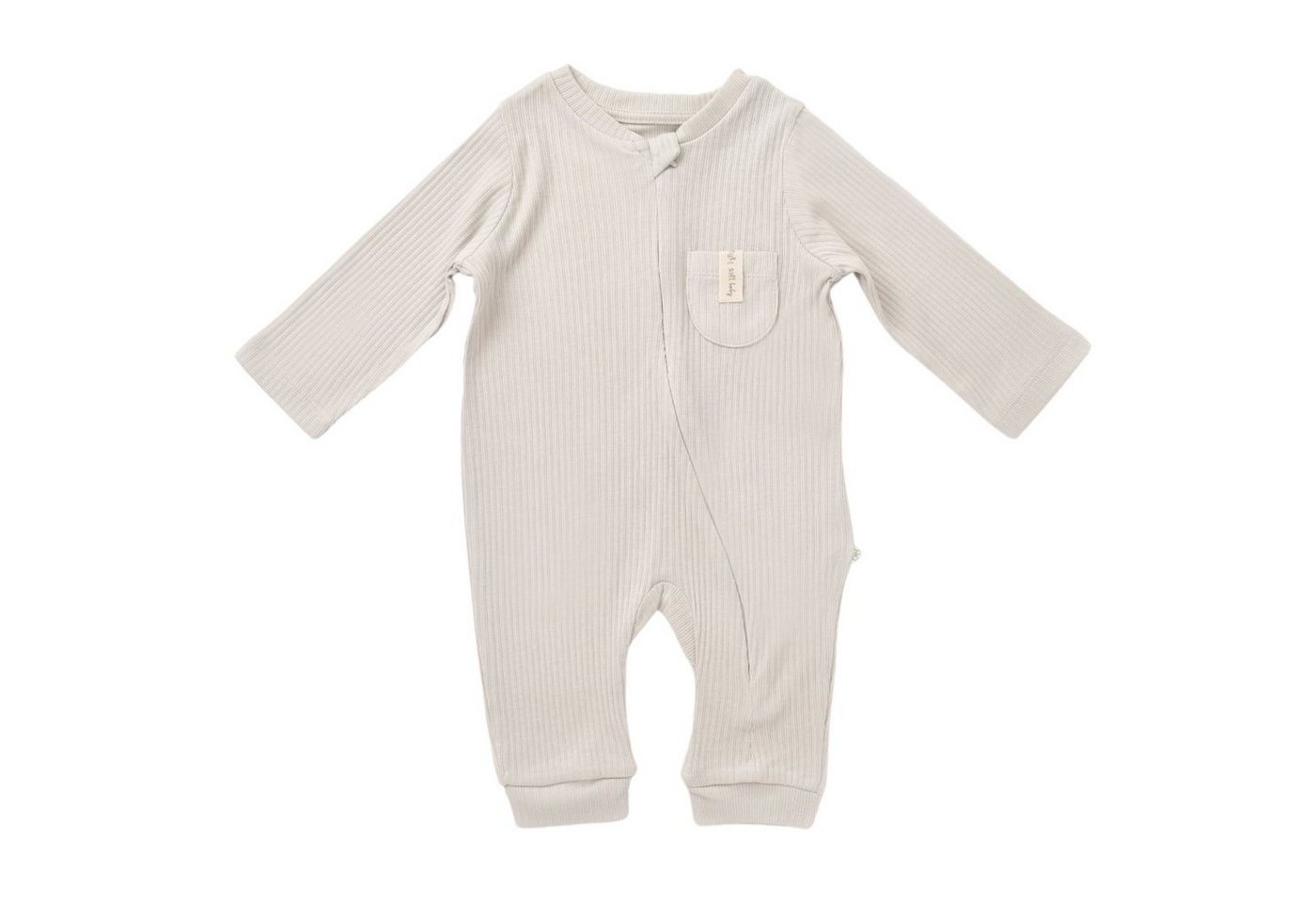 biorganic Strampler Baby Soft Modal für Jungen und Mädchen Unisex Langarm (1-tlg) gerippte Textilstruktur, 50% Modal, 50% Bio-Baumwolle, Größe 62-74 von biorganic