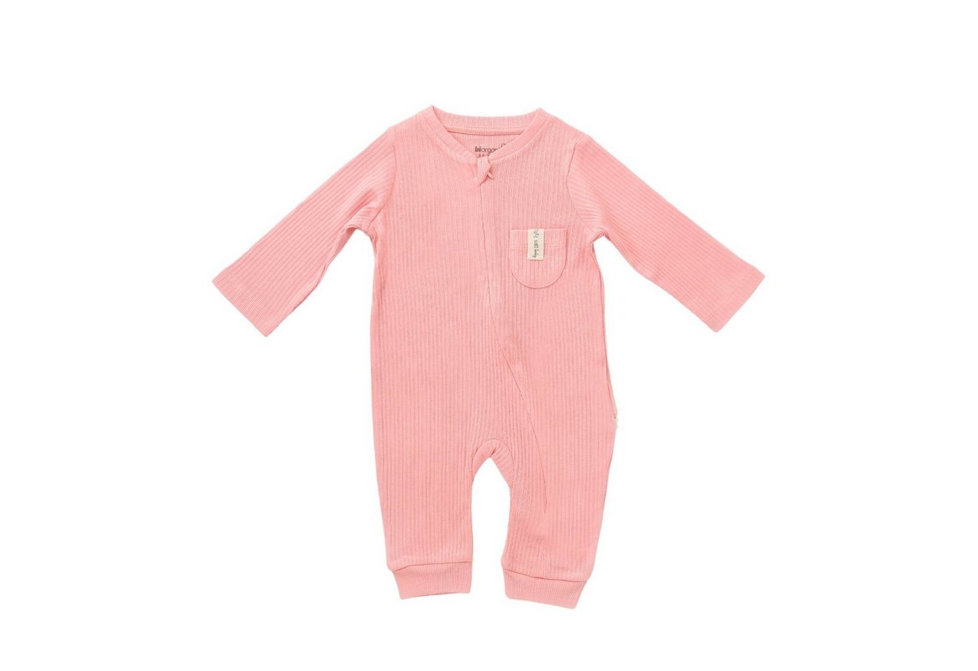 biorganic Strampler Baby Soft Modal für Jungen und Mädchen Unisex Langarm (1-tlg) gerippte Textilstruktur, 50% Modal, 50% Bio-Baumwolle, Größe 62-74 von biorganic