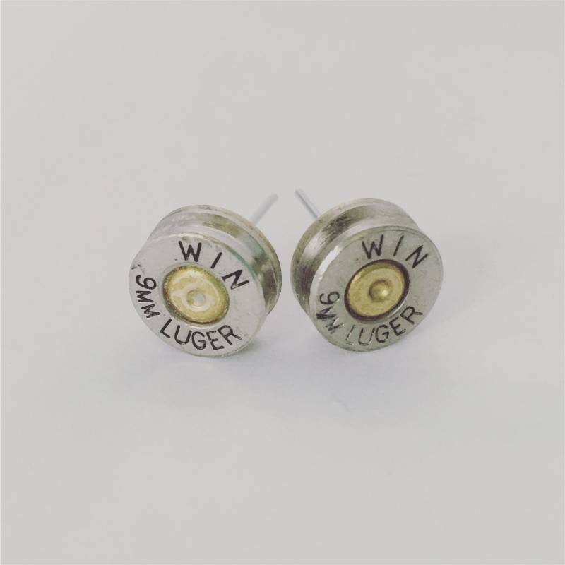 9mm Kugel Schale Ohrstecker 9mm Kugel Schale Ohrstecker von birdbluedesign