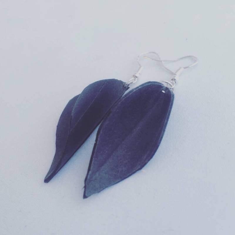 Urban Up-Cycled Fahrrad Reifen Federohrringe - Bike Leder Schmuck Urban Up-Cycled Fahrrad Reifen Federohrringe - Bike Leder Schmuck von birdbluedesign