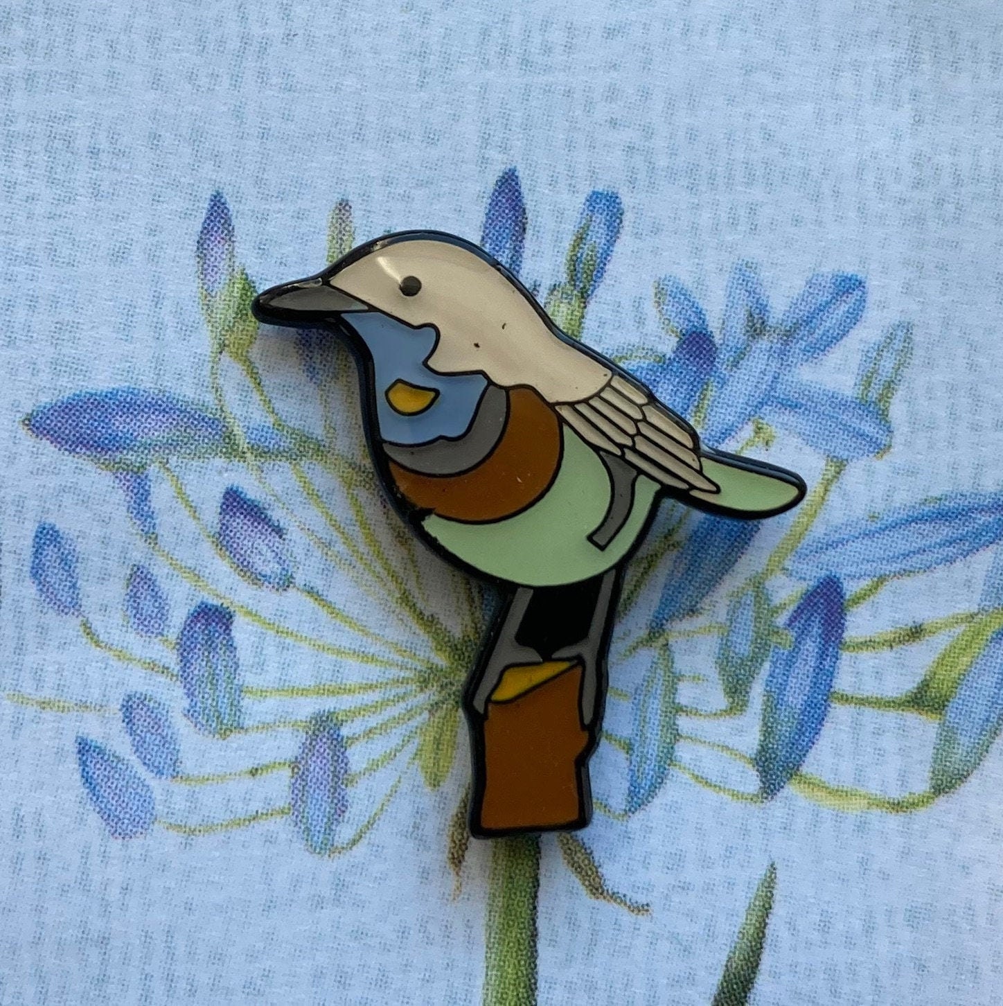 Pin Blaukehlchen/Pin Bluethroat Pin Blaukehlchen/Pin Bluethroat von birdsandpins