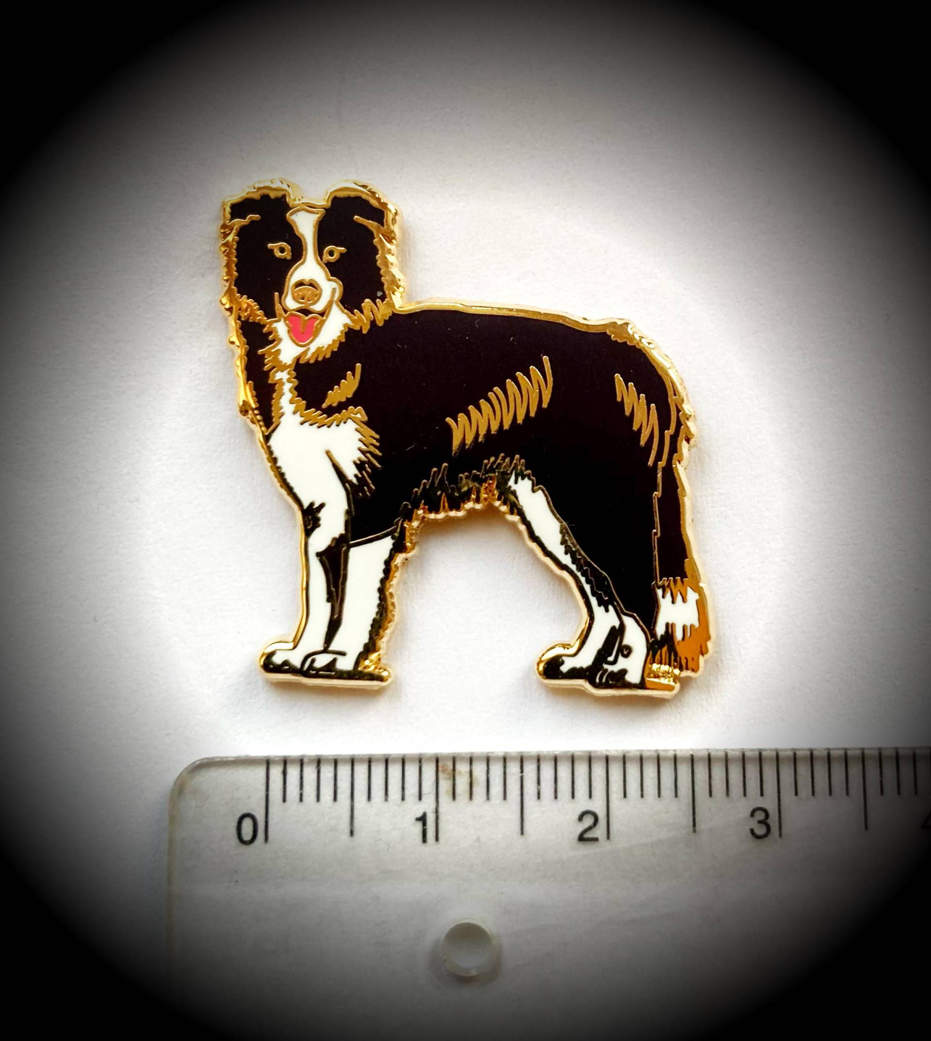 Pin Border Collie Pin Border Collie von birdsandpins