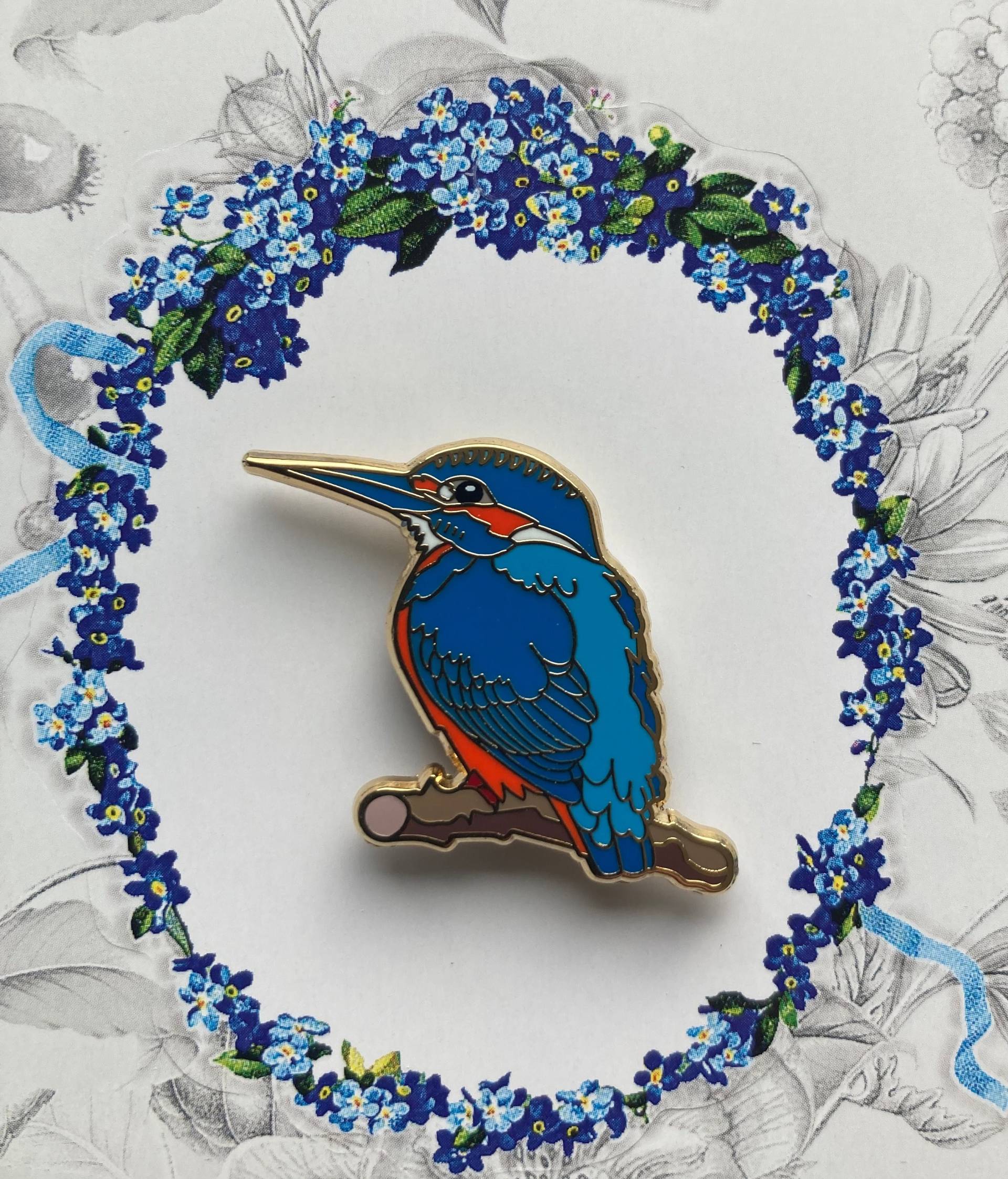 Pin Eisvogel - Kingfisher Pin Eisvogel - Kingfisher von birdsandpins