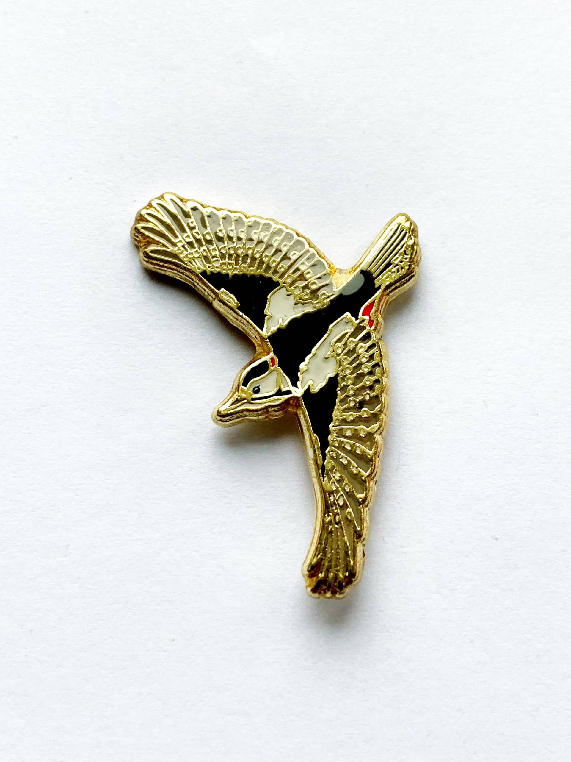 Pin Fliegender Specht - Flying Woodpecker Pin Fliegender Specht - Flying Woodpecker von birdsandpins