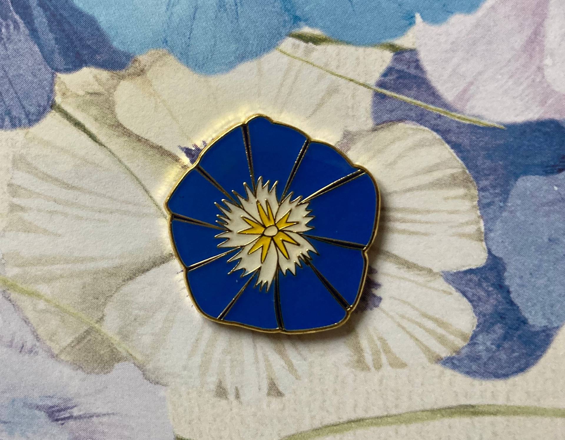 Pin Prunkwinde | Pin Morning Glory Pin Prunkwinde | Pin Morning Glory von birdsandpins