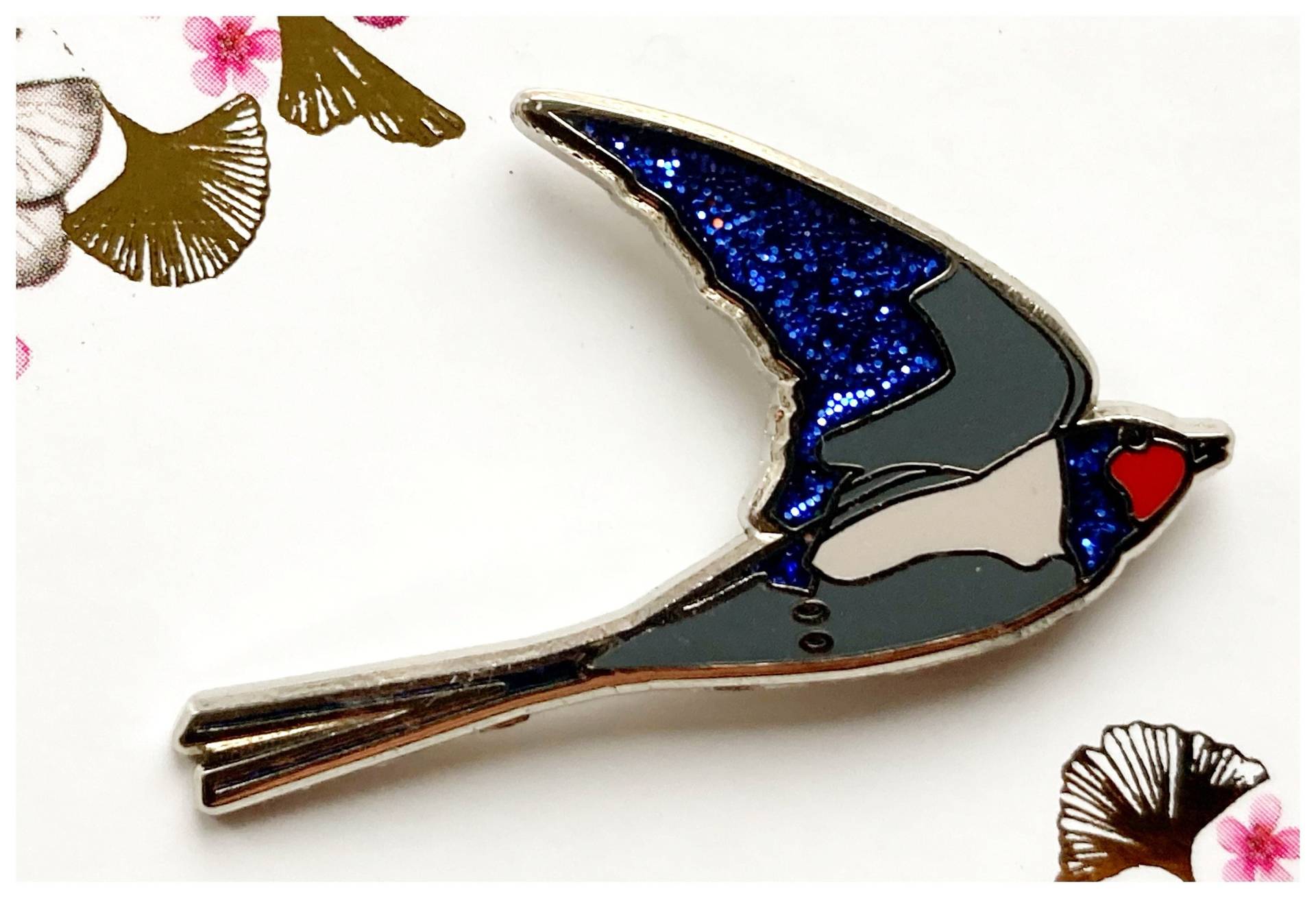 Pin Rauchschwalbe - Barn Swallow Pin Rauchschwalbe - Barn Swallow von birdsandpins