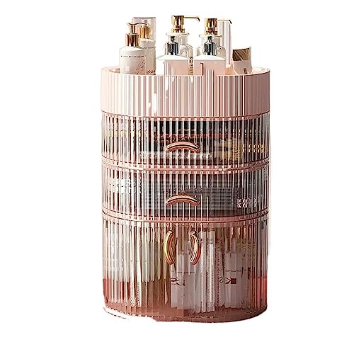 Kosmetik-Aufbewahrungsorganisator 4-stufige Make-up-Organizer-Box, Kosmetik-Aufbewahrungsbox mit Schubladen und offenem Ablagefach, mit Schmuckregal, großes Fassungsvermögen, for Arbeitsplatte, Wascht Kosmetik-Aufbewahrungsorganisator 4-stufige Make-up-Organizer-Box, Kosmetik-Aufbewahrungsbox mit Schubladen und offenem Ablagefach, mit Schmuckregal, großes Fassungsvermögen, for Arbeitsplatte, Wascht von birene
