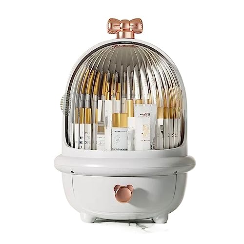 Kosmetik-Aufbewahrungsorganisator Staubdichte Make-up-Organizer-Box mit transparentem Deckel, Kosmetik-Aufbewahrungsvitrine, wasserdichter Hautpflege-Organizer for Badezimmer und Schminktisch Arbeitsp Kosmetik-Aufbewahrungsorganisator Staubdichte Make-up-Organizer-Box mit transparentem Deckel, Kosmetik-Aufbewahrungsvitrine, wasserdichter Hautpflege-Organizer for Badezimmer und Schminktisch Arbeitsp von birene
