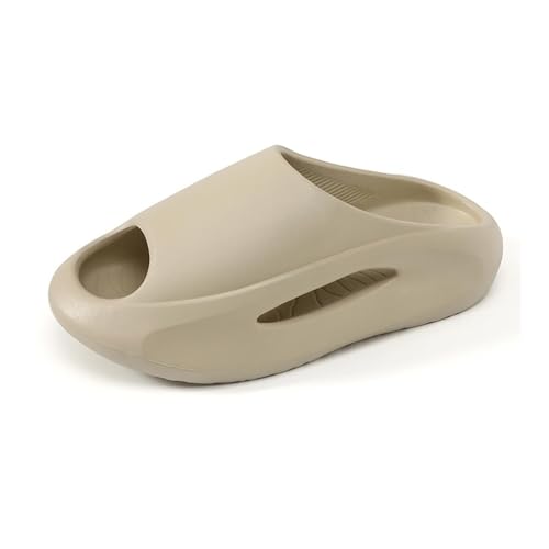 birene Sandalen, Herren Hausschuhe - EVA Schnelltrocknende Sohle for Zuhause und unterwegs Flip-Flops für Damen(Beige,41 EU) von birene