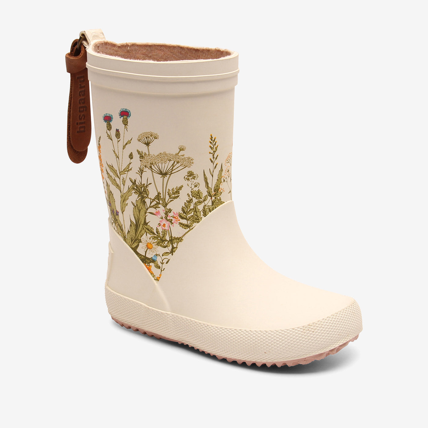 Red barnet x bisgaard rubberboot beige-flowers - 33 von bis-kids