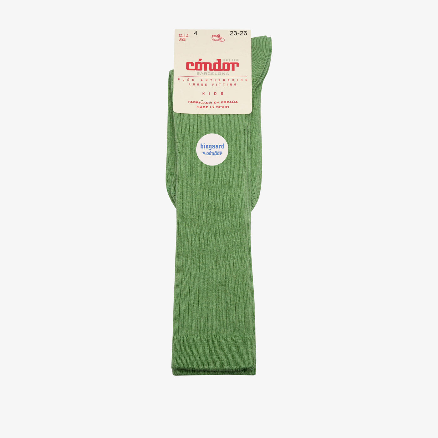 bisgaard x Cóndor cotton rib knee high socks pear - 9-10Y bisgaard x Cóndor cotton rib knee high socks pear - 9-10Y von bis-kids