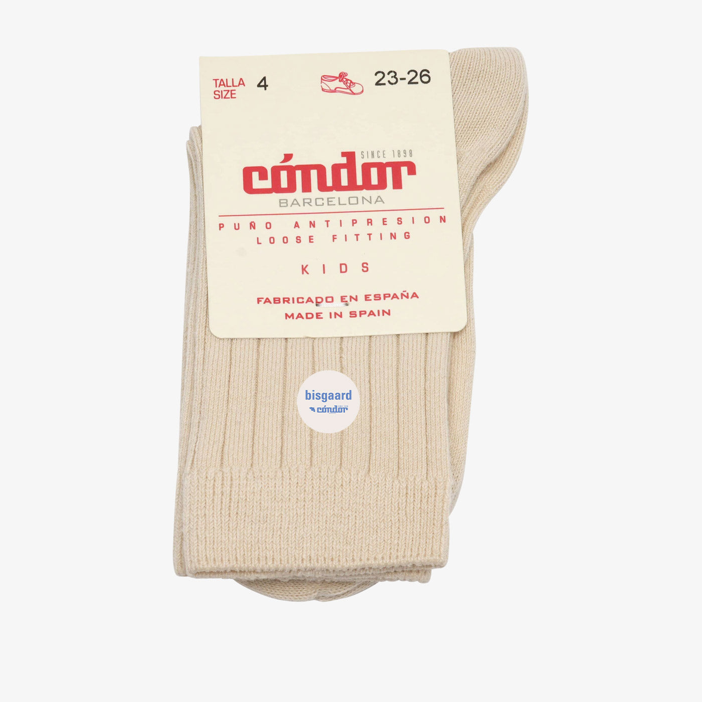 bisgaard x Cóndor cotton rib short socks lino - 9-10Y bisgaard x Cóndor cotton rib short socks lino - 9-10Y von bis-kids