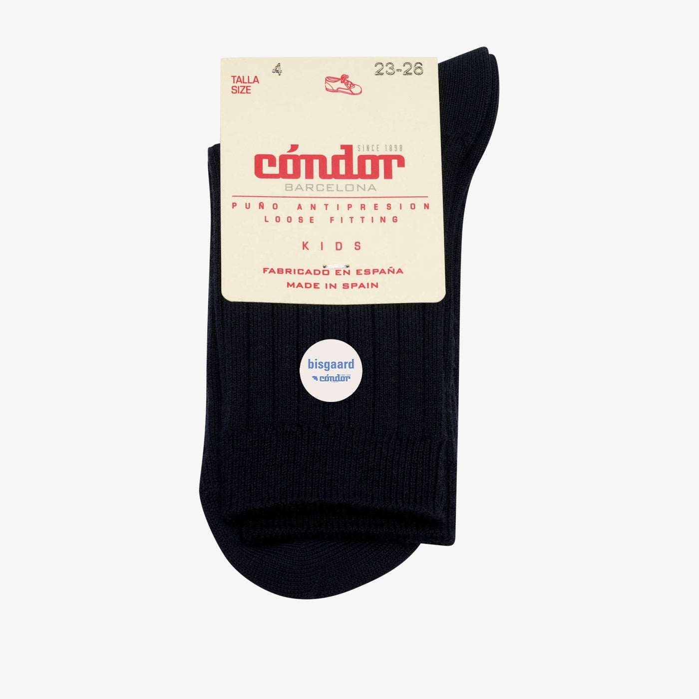 bisgaard x Cóndor cotton rib short socks navy - 1-2Y bisgaard x Cóndor cotton rib short socks navy - 1-2Y von bis-kids