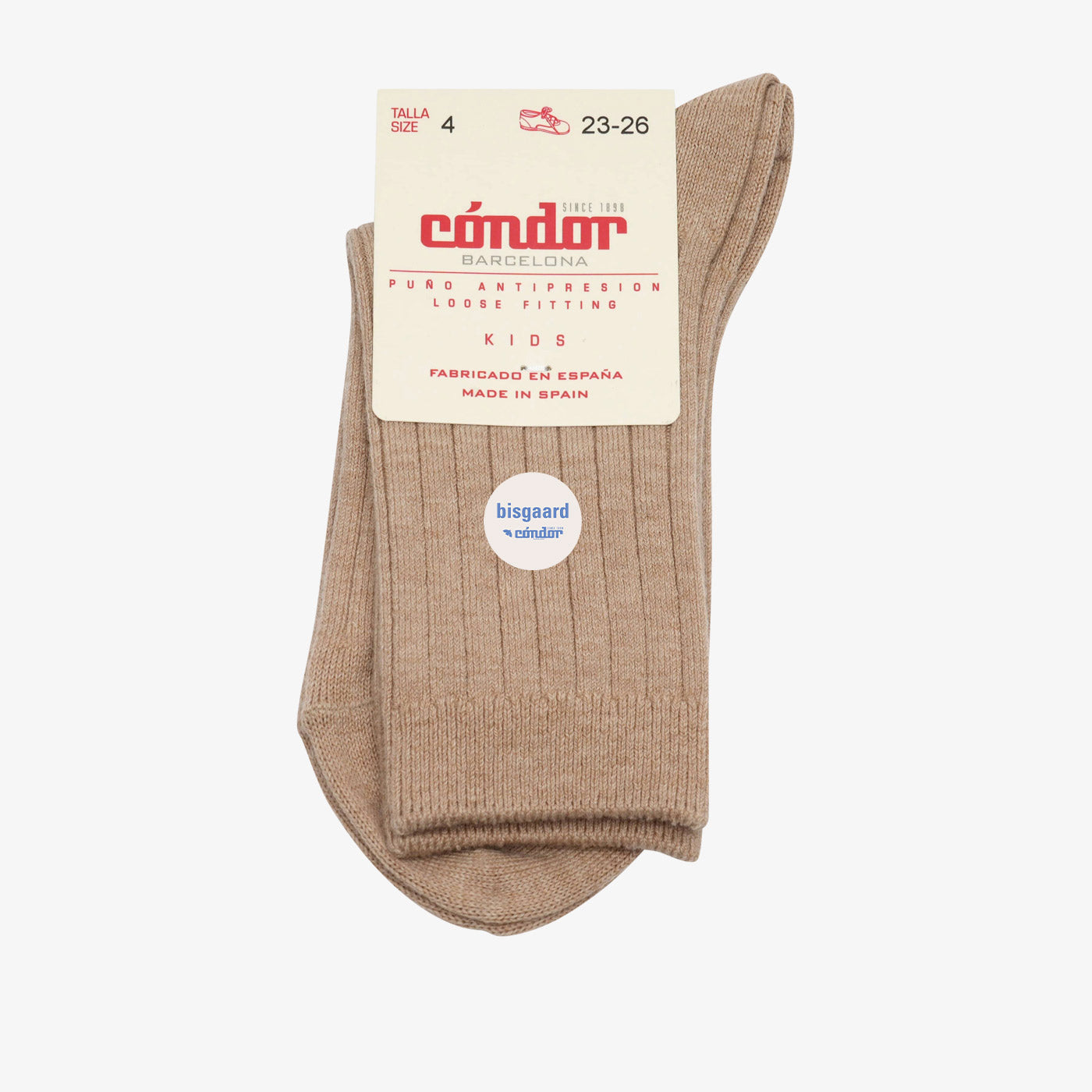 bisgaard x Cóndor cotton rib short socks turron - 3-4Y bisgaard x Cóndor cotton rib short socks turron - 3-4Y von bis-kids