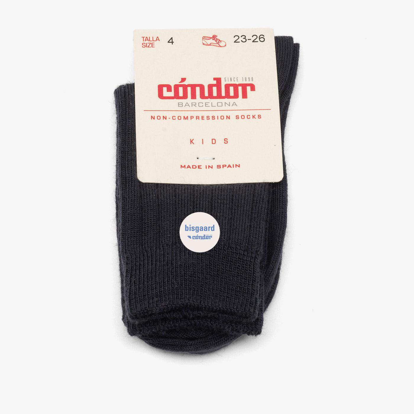bisgaard x Cóndor merino wool rib short socks azul oscuro - 9-10Y bisgaard x Cóndor merino wool rib short socks azul oscuro - 9-10Y von bis-kids