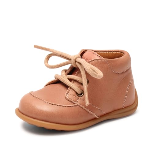 Bisgaard Jungen Unisex Kinder Luca lace First Walker Shoe, Nude, 19 EU von Bisgaard