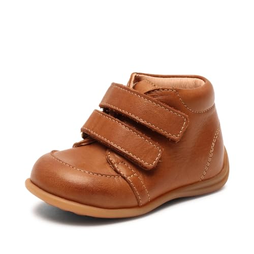 Bisgaard Jungen Unisex Kinder Luca First Walker Shoe, Cognac, 20 EU von Bisgaard