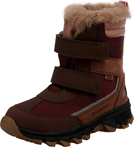 Bisgaard Kinder Winterstiefel Eddie Rot Velour/Nubuk von Bisgaard