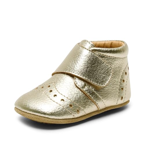 bisgaard Mädchen Petit First Walker Shoe, Gold, 18 EU von Bisgaard