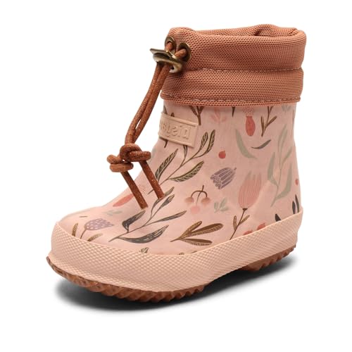 Bisgaard Unisex Kinder Thermo Baby Rain Boot, Rose Flower, 25 EU von Bisgaard