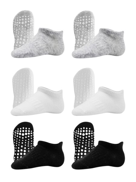 bistyle Sneakersocken ABS 6 Paar für Babys Jungen und Mädchen Babysocken Kurzsocken von bistyle