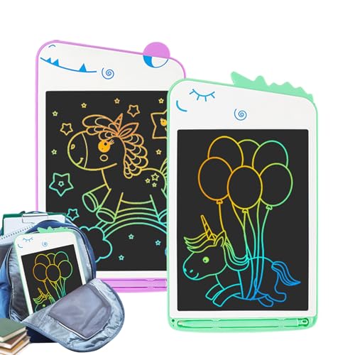 LCD-Schreibtablett,8,5 Zoll buntes, löschbares LCD-Doodle-Pad - Schreibblock, pädagogisches Kleinkindspielzeug für Jungen, Mädchen, Kinder ab 4 Jahren, Weihnachten Biteatey von biteatey