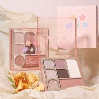 biya  - Pink Mist Garden Eyeshadow Palette - 3 Types 101# Raw Coconut Latte - 10g von biya