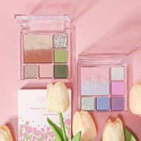 biya - Tulip Embossed Gradient Eyeshadow Palette - 4 Types 101# Wild Tulip - 11g biya - Tulip Embossed Gradient Eyeshadow Palette - 4 Types 101# Wild Tulip - 11g von biya