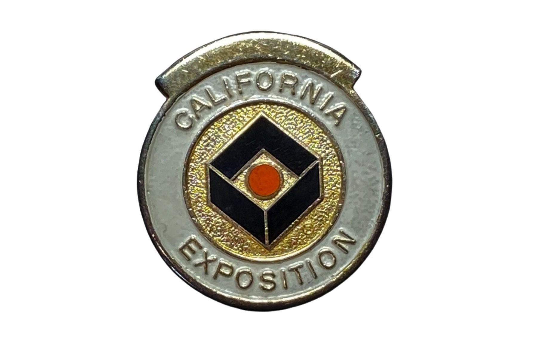 California Exposition Souvenir Oder Official Es Lapel Pin - Vintage 1970Er Jahre von bizarrebaubles