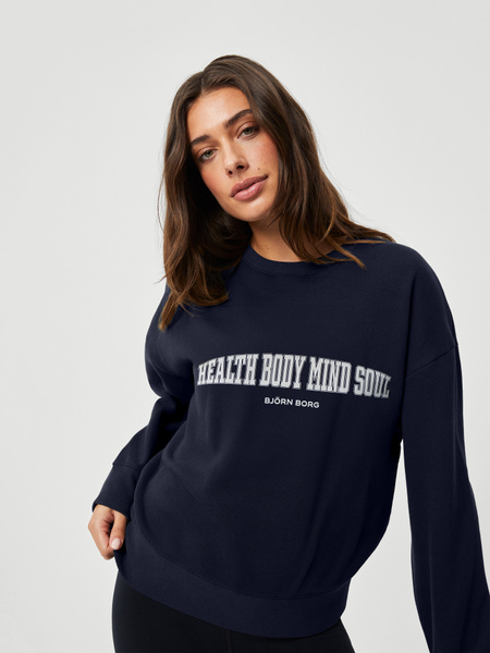 Björn Borg Ace Boyfriend Crew Marine, XL von björn borg